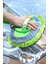 Yeşil Mikrofiber Çok Fonksiyonlu Araba Yıkama Fırçası ve Mopu Hediye 6