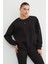 Love Aksesuarlı Bisiklet Yaka Oversize Sweatshirt 1