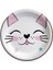 Miss Cat Temalı Doğum Günü Tabağı - 8’li Set 1