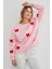 3 Iplik Fiyonk Nakışlı Oversize Sweatshirt 7