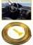 Buffer® Gold Araba Oto Trim Dekorasyon Şeridi Kauçuk Elastik Kolay Kurulum 5 Metre Şerit Bant 7