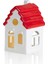 Dekoratif Tealight Yılbaşı Evi 9X8X15 cm 3