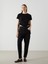 Yeni Sezon Beli Lastikli Slouchy Fit Kadın Jean Pantolon 1