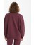 Yeni Sezon Bisiklet Yaka Oversize Kadın Kalın Sweatshirt 4