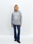 Yeni Sezon Kapüşonlu Baskılı Oversize Kadın Sweatshirt Tunik 2