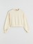 Yeni Sezon Bisiklet Yaka Nakışlı Kadın Sweatshirt 5