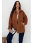 Kadın Bel Büzgülü Düğmeli Ceket – Fonksiyonel & Modern Stil 3