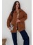 Kadın Bel Büzgülü Düğmeli Ceket – Fonksiyonel & Modern Stil 4