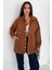 Kadın Bel Büzgülü Düğmeli Ceket – Fonksiyonel & Modern Stil 7