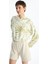 Yeni Sezon Batik Desenli Uzun Kollu Oversize Kadın Hoodie 1
