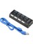 Powermaster PM-11365 4 Port Anahtarlı USB 3.0 Hub Çoklayıcı 30 cm Kablolu 1