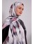 Pudra Alacalı Desen Twill Şal 1