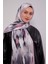 Pudra Alacalı Desen Twill Şal 2