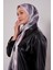 Pudra Alacalı Desen Twill Şal 3