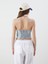Yeni Sezon Straplez Yaka Jean Crop 4