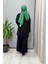 Kolları Fermuar Detaylı Tunik Siyah 56MK2122 3