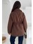 Kadın Bel Büzgülü Düğmeli Ceket – Fonksiyonel & Modern Stil 8