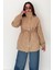 Kadın Bel Büzgülü Düğmeli Ceket – Fonksiyonel & Modern Stil 6
