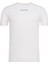 Calvın Kleın Erkek Marka Logolu Organik Pamuklu Günlük Kullanıma Uygun Beyaz T-Shirt LVGMF5K101 100 1