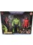 Kids Oyuncak Iron Man 3lü Işıklı Karakter Seti 2156-3 1