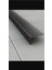 L Model Metal Merdiven Basamak Profili Çıtası Köşebent Bitim Profil Siyah 4cm*2cm*2.7m 1
