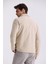 Bej Comfort Fit Gömlek Yaka Mevsimlik Mont 8