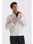 Taş Comfort Fit Dik Yaka Önü Fermuarlı Mevsimlik Mont 5
