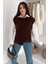 Kadın Asimetrik Örgü Süveter – Dokulu & Zamansız Stil 2