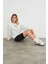 3 Iplik Manhattan Baskılı Bisiklet Yaka Sweatshirt 1