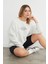 3 Iplik Manhattan Baskılı Bisiklet Yaka Sweatshirt 4
