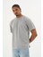 Erkek %100 Organik Pamuklu Yumuşak Dokulu Comfort Fit Bisiklet Yakalı T-Shirt E222 7