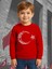 Unisex Ay Yıldızlı 19 Mayıs 29 Ekim 23 Nisan 10 Kasım Atatürk Çocuk 3 Iplik Şardonlu Sweatshirt 1