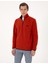 Erkek Kiremit Regular Fit Yarım Fermuarlı Polar Sweatshirt 50314056-VR040 3