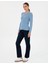 Kadın Lacivert Straight Fit Jean Pantolon 50318007-VR033 1