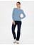 Kadın Lacivert Straight Fit Jean Pantolon 50318007-VR033 3