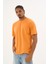 Erkek %100 Organik Pamuklu Yumuşak Dokulu Comfort Fit Bisiklet Yakalı T-Shirt E222 1