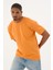 Erkek %100 Organik Pamuklu Yumuşak Dokulu Comfort Fit Bisiklet Yakalı T-Shirt E222 7