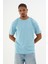Erkek %100 Organik Pamuklu Yumuşak Dokulu Comfort Fit Bisiklet Yakalı T-Shirt E222 3
