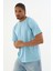Erkek %100 Organik Pamuklu Yumuşak Dokulu Comfort Fit Bisiklet Yakalı T-Shirt E222 4