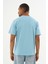 Erkek %100 Organik Pamuklu Yumuşak Dokulu Comfort Fit Bisiklet Yakalı T-Shirt E222 8