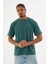 Erkek %100 Organik Pamuklu Yumuşak Dokulu Comfort Fit Bisiklet Yakalı T-Shirt E222 4