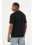Erkek %100 Organik Pamuklu Yumuşak Dokulu Comfort Fit Bisiklet Yakalı T-Shirt E222 5