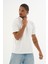 Erkek %100 Organik Pamuklu Yumuşak Dokulu Comfort Fit Bisiklet Yakalı T-Shirt E222 5