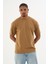 Erkek %100 Organik Pamuklu Yumuşak Dokulu Comfort Fit Bisiklet Yakalı T-Shirt E222 3