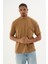 Erkek %100 Organik Pamuklu Yumuşak Dokulu Comfort Fit Bisiklet Yakalı T-Shirt E222 6