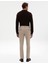 Erkek Bej Slim Fit Kanvas Pantolon 50309931-VR011 4