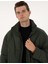 Erkek Koyu Haki Oversize Mont 50310146-VR111 2