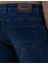Erkek Lacivert Slim Fit Jean Pantolon 50317280-VR033 6