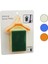 Askı Standlı Renkli Plastik - Yapışkanlı Bulaşık Süngeri 16X11X3.4CM (5256) 1