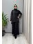 Kolları Fermuar Detaylı Tunik Siyah 56MK2122 1